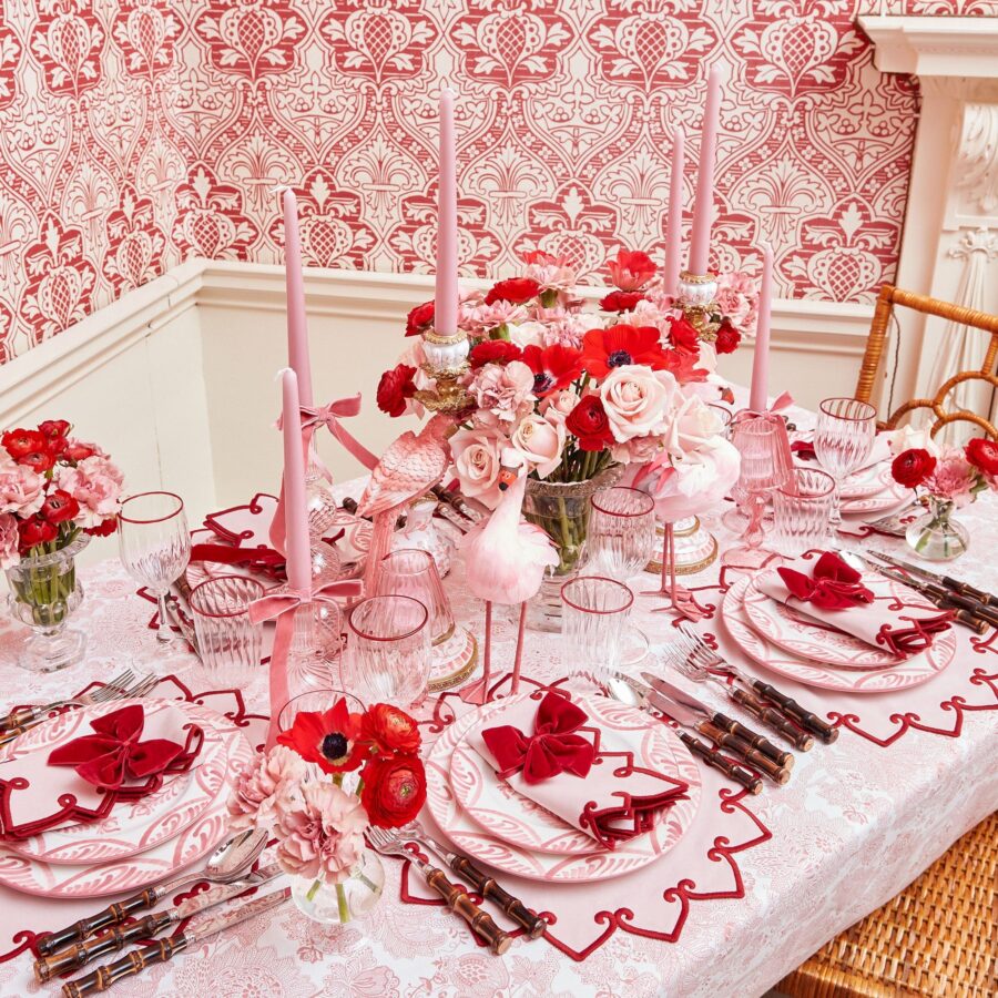 Fidino Pink Melograno Dinner and Starter Plates – Set of 8 - Image 5