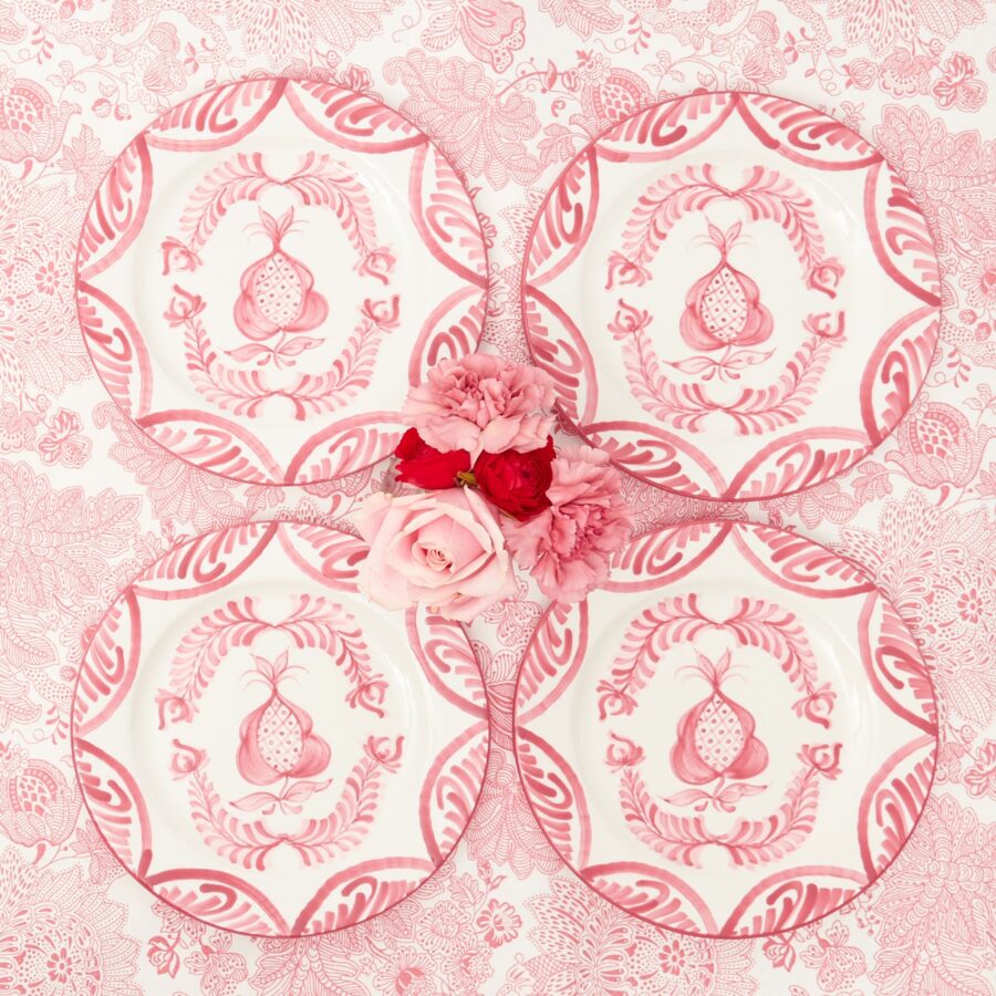 Fidino Pink Melograno Starter Plates – Set of 4 - Image 4