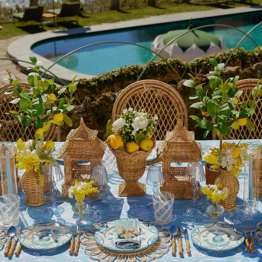 Fidino Blue Melograno Dinner Plates – Set of 4 - Image 7