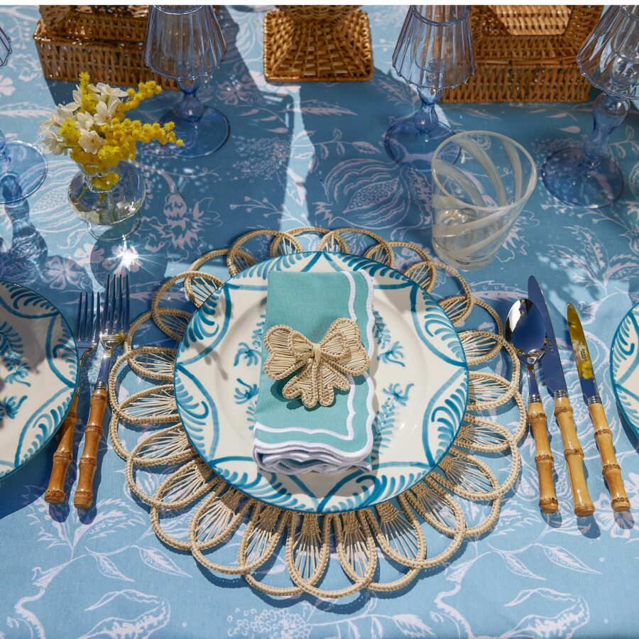 Fidino Blue Melograno Dinner Plates – Set of 4 - Image 9