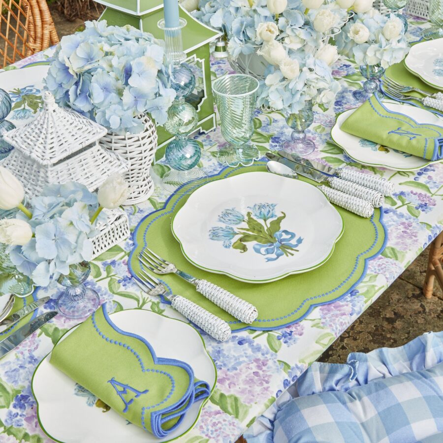 Fidino Blue Tulip Dinner Plates – Set of 4 - Image 8