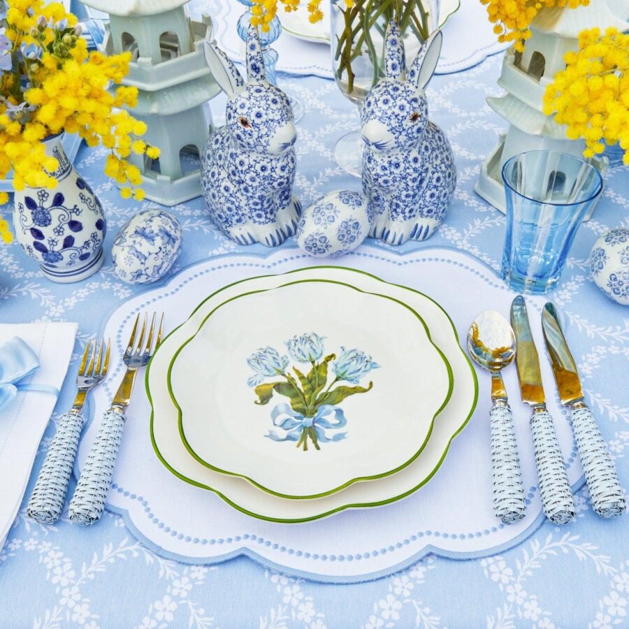 Fidino Blue Tulip Starter Plates – Set of 4 - Image 11