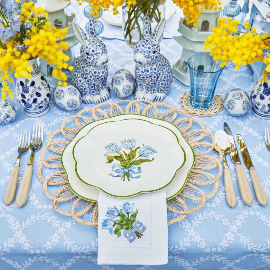 Fidino Blue Tulip Starter Plates – Set of 4 - Image 15