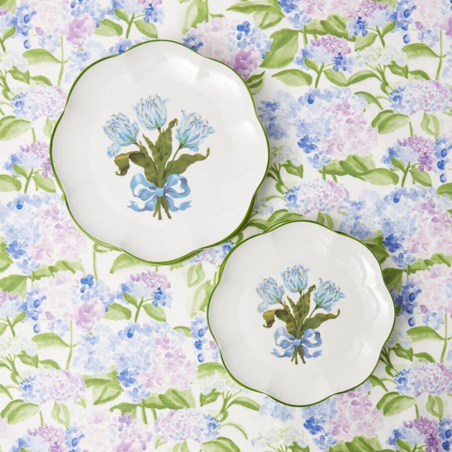 Fidino Blue Tulip Starter Plates – Set of 4 - Image 2