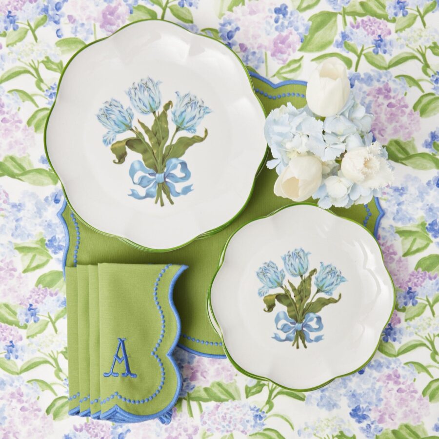 Fidino Blue Tulip Starter Plates – Set of 4 - Image 3