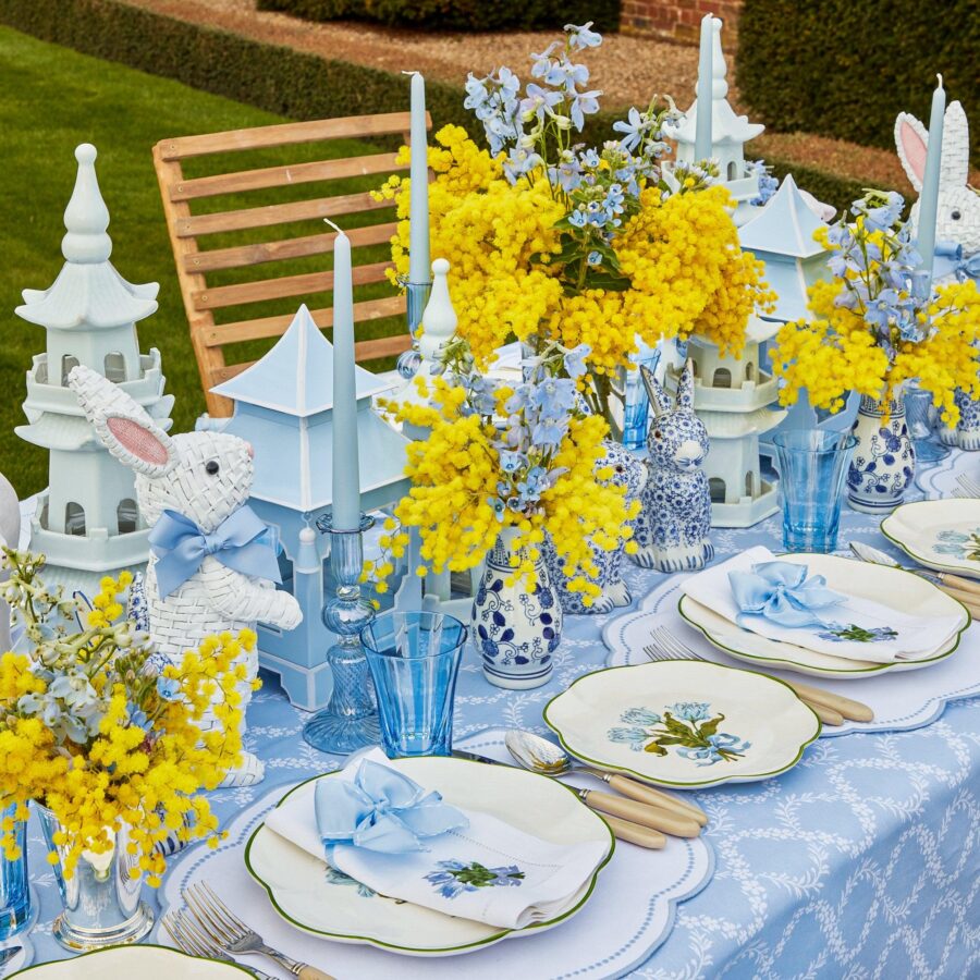 Fidino Blue Tulip Starter Plates – Set of 4 - Image 8