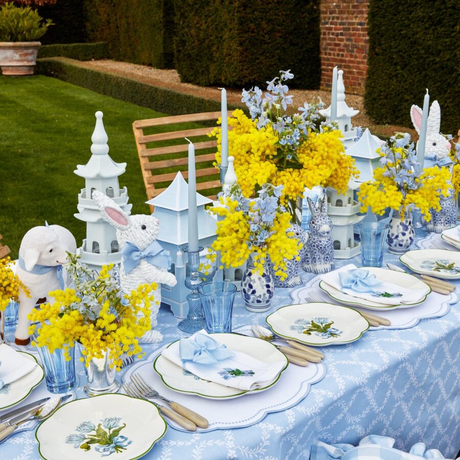 Fidino Blue Tulip Starter Plates – Set of 4 - Image 9