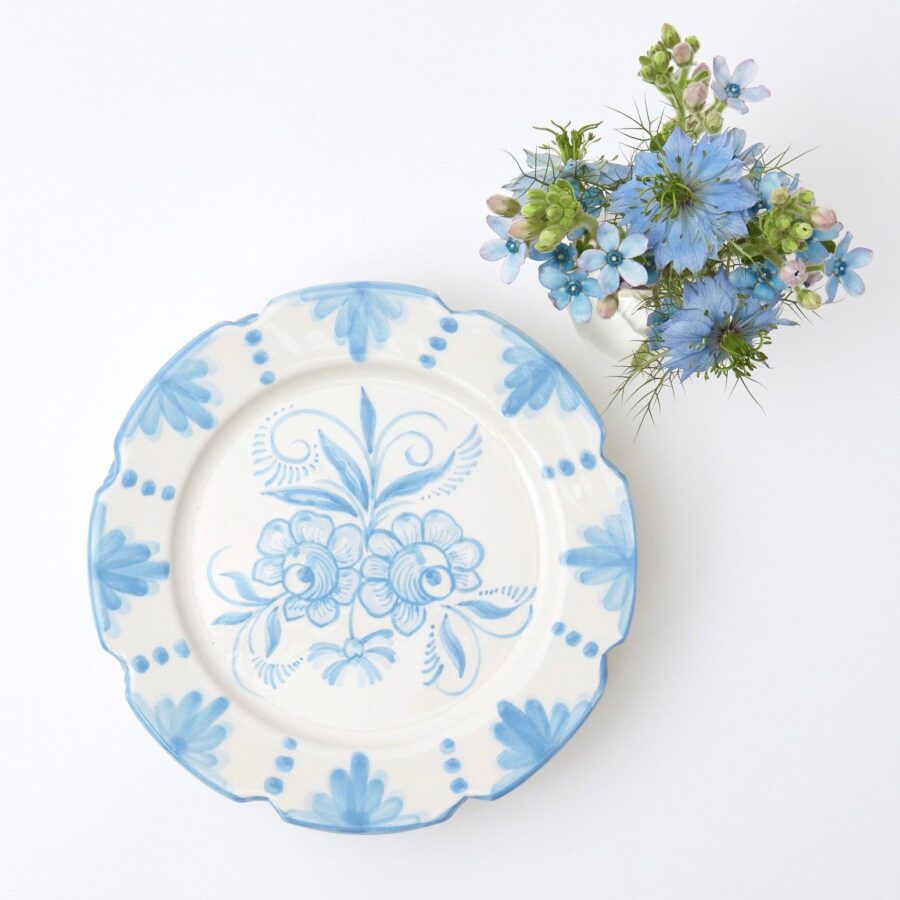 Fidino Seville Blue Gardenia Starter Plates – Set of 4 - Image 4