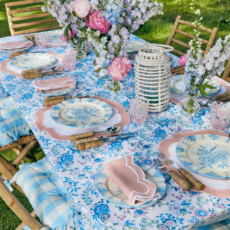 Fidino Seville Blue Gardenia Starter Plates – Set of 4 - Image 5