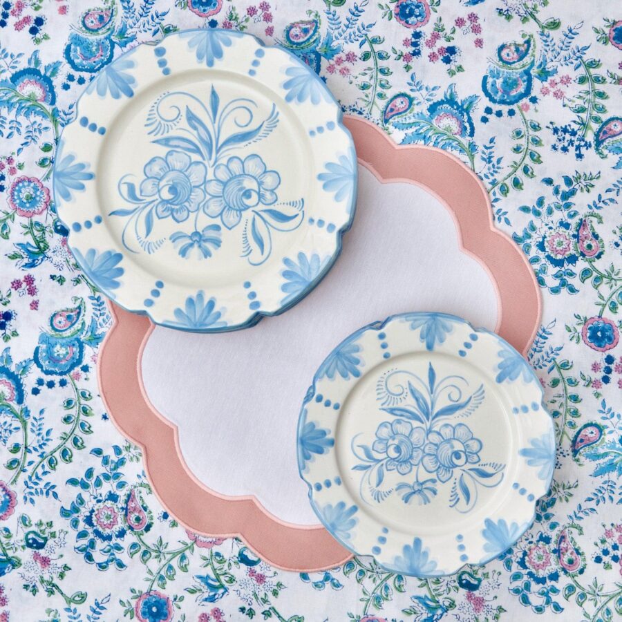Fidino Seville Blue Gardenia Starter Plates – Set of 4 - Image 6