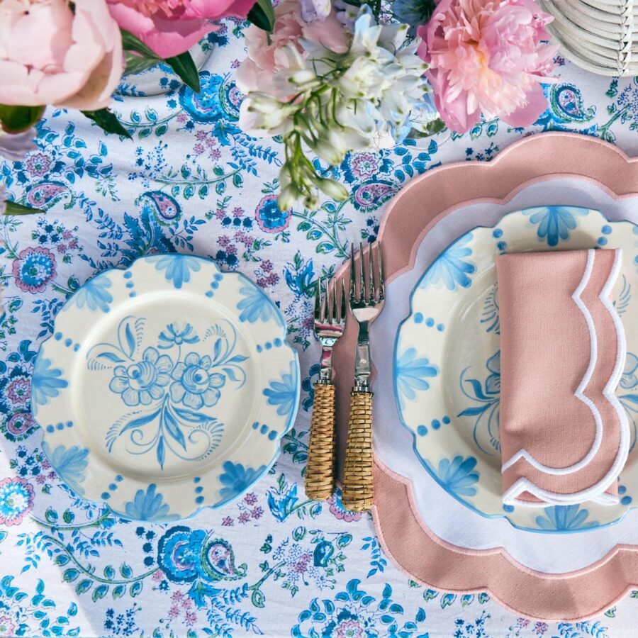 Fidino Seville Blue Gardenia Starter Plates – Set of 4 - Image 10